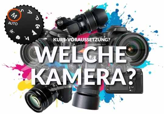 Welche Kamera für Fotokurse