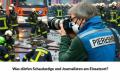 Journalisten Rettungseinsätze Bildrecht Fotorecht Fotograf Videograf Aufnahmen Unfallstelle Rettungseinsätze Rettungseinsatz Unfall Einsatz Journalist Presse Presserecht Pressekodex