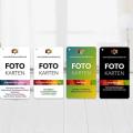 Spickzettel Fotokarten SET 4er – Grundlagen, Porträts, Fotoideen & Fotorezepte
