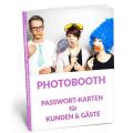 Photobooth Passwortkarten / Visitenkarten für Kunden & Gäste Photobooth Passwortkarten / Visitenkarten für Kunden & Gäste
