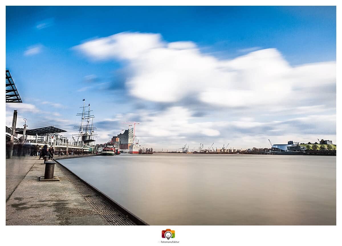 Fotokurse Langzeitbelichtung mit Graufilter Hamburg Hafencity