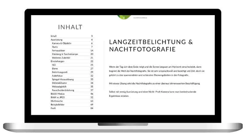 ebook Nachtfotografie Nachtaufnahmen