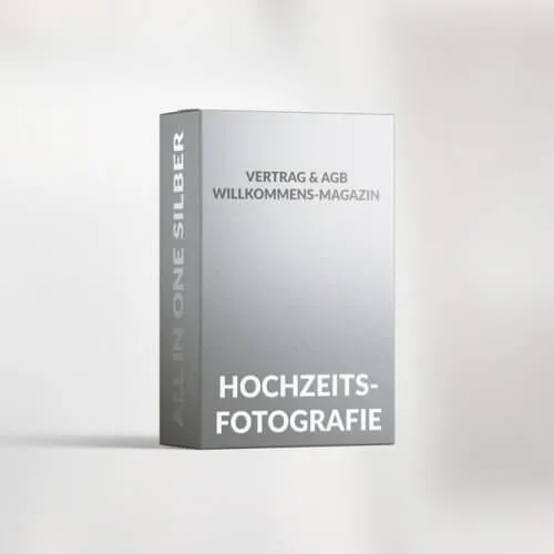 Bundle SILBER Hochzeitsfotograf (Vertrag & Welcome Magazine)