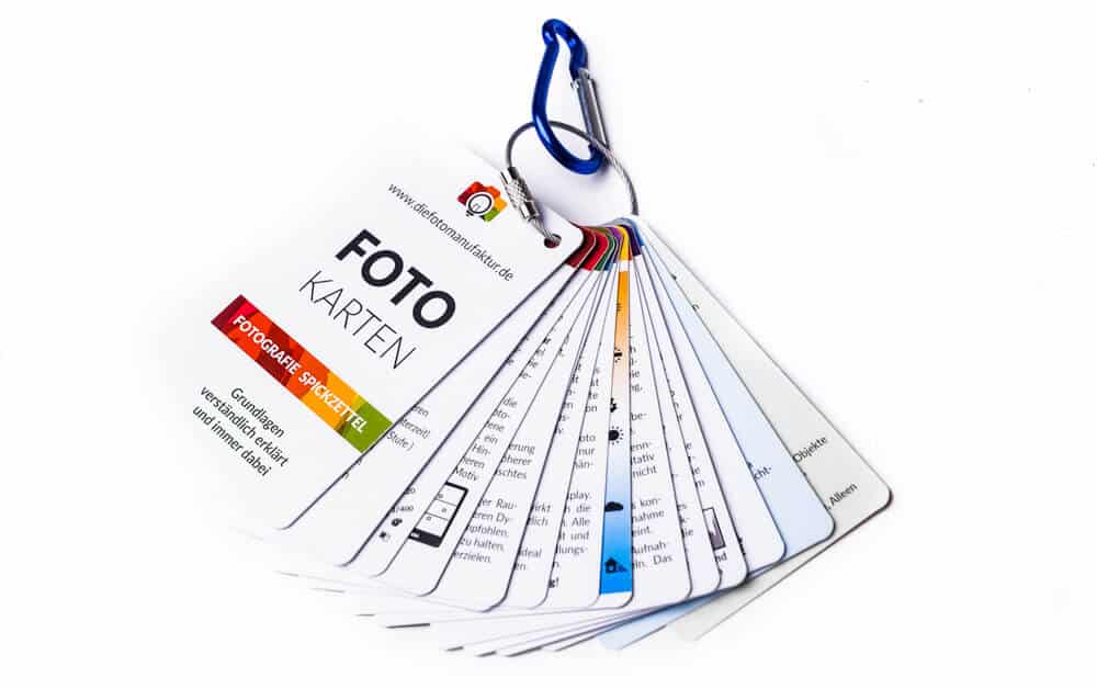 Spickzettel für Fotografen Cheatcards Fotografie Grundlagen 1 Spickzettel für Fotografen Cheatcards Fotografie Grundlagen 1