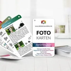 Kinder & Porträtfotografie Tipps Spickzettel Spicker