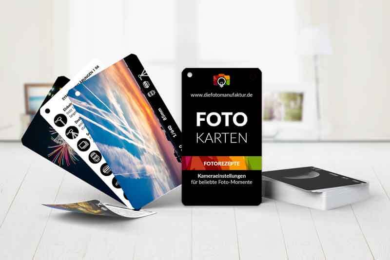 Fotorezepte Kameraeinstellungen Scheckkarte checkkarte