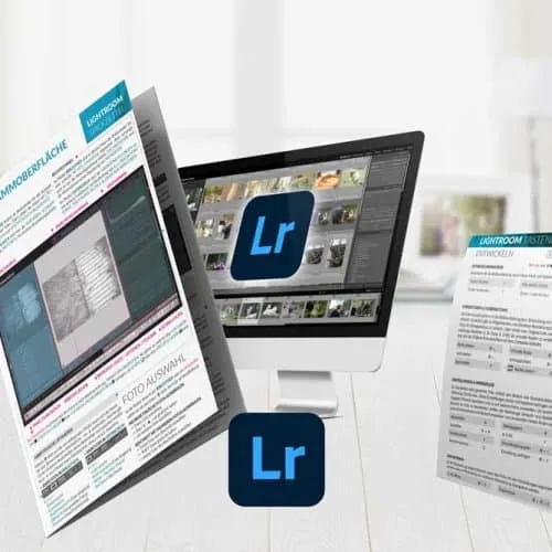 Lightroom Shortcuts & Lightroom Spickzettel – Fotos optimal verwalten, optimieren & bearbeiten – 3-teiliges Set „Lightroom Anleitung für Anfänger“