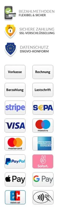 Bezahlmethoden bei Online-Bestellungen und im Fotostudio Bezahlmethoden bei Online-Bestellungen und im Fotostudio