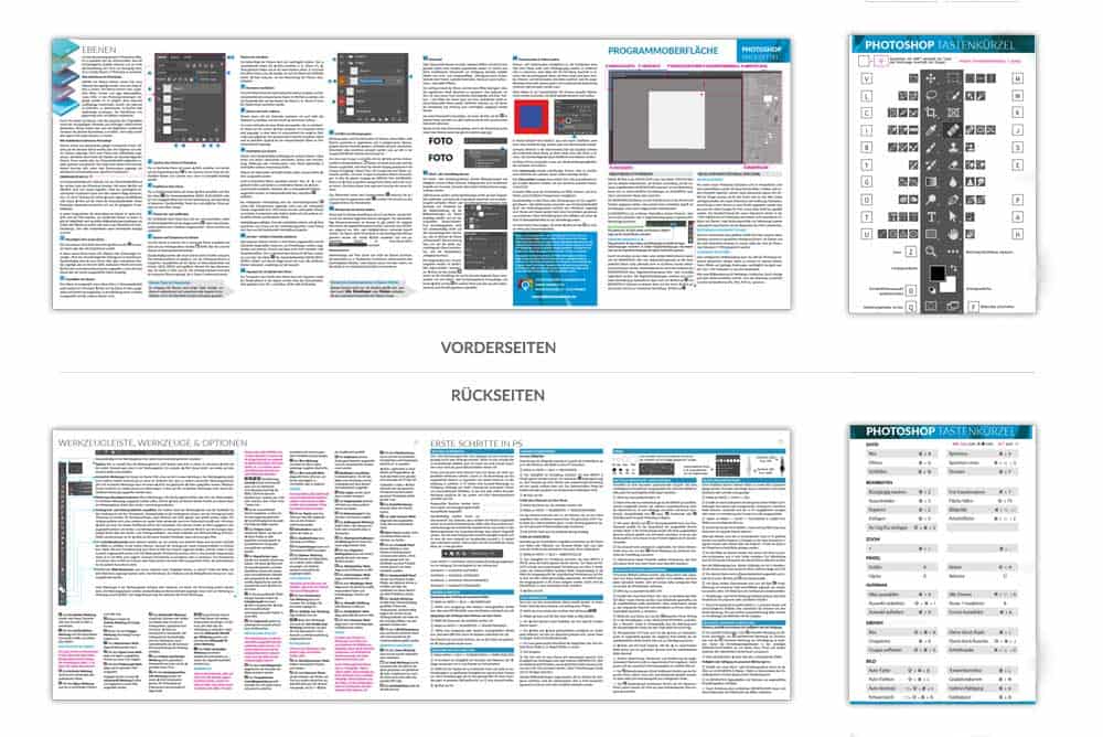 Adobe Photoshop Spickzettel Kurzanleitung Übersicht Adobe Photoshop Spickzettel Kurzanleitung Übersicht
