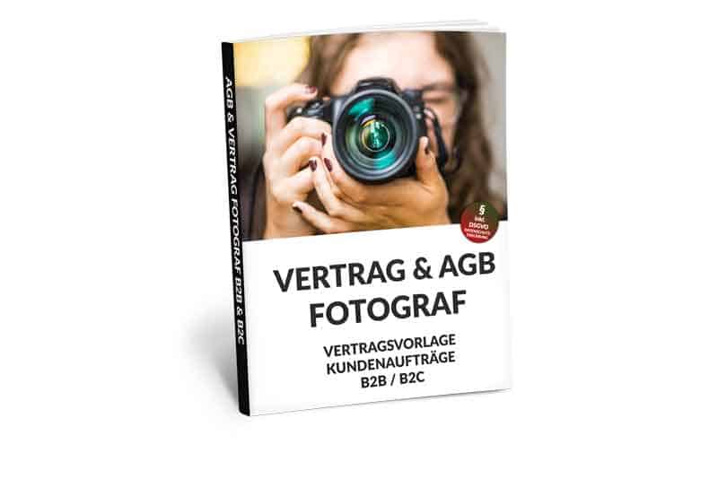 AGB für Fotografen Allgemeine Geschäftsbedingungen Mustervorlage Vertragsvorlage Vorlage Fotograf Fotografie