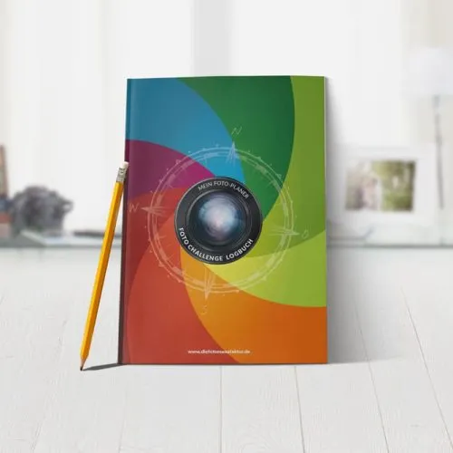 Fotografie Challenge Logbuch – Dein Foto-Planer – Aufgaben, Projekte, Inspiration & Notizbuch