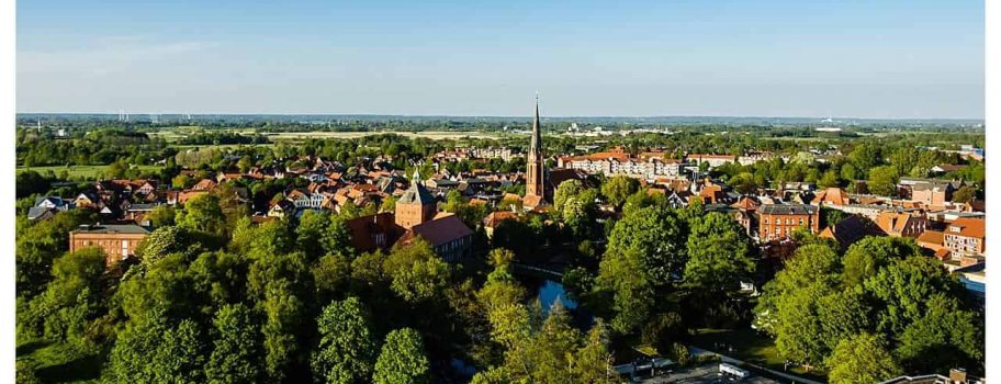 Über den Dächern von Winsen – Luftaufnahmen mit Drone