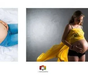 Fotoshooting Schwangerschaft