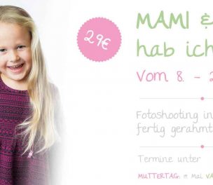 Muttertag- und Vatertagsaktion im Fotostudio