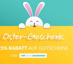 Oster-Aktion im Fotostudio – 25% Rabatt auf Gutscheine